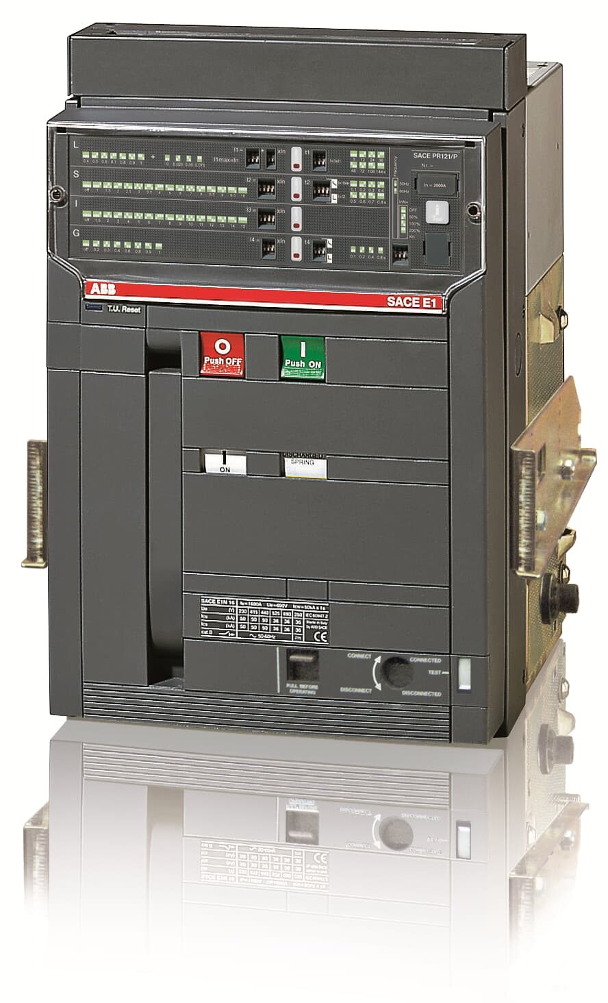 Featured image for “Interruptor E1B 1250 PR121/P-LSIG Entrada=1250A 3p W MP”