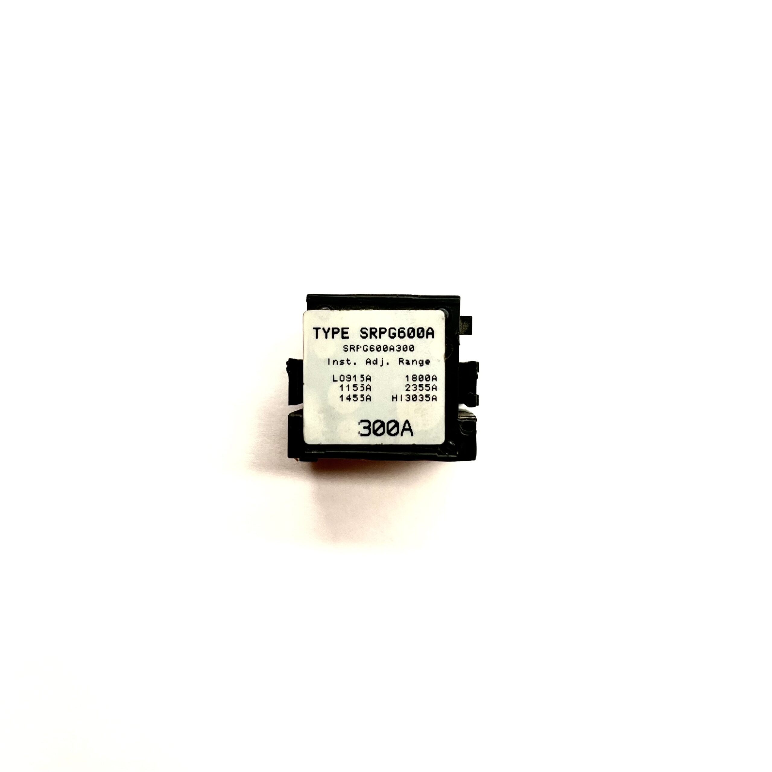 Featured image for “SRPG600A300 RATING PLUG 300 AMPERES MCA GENERAL ELECTRIC”