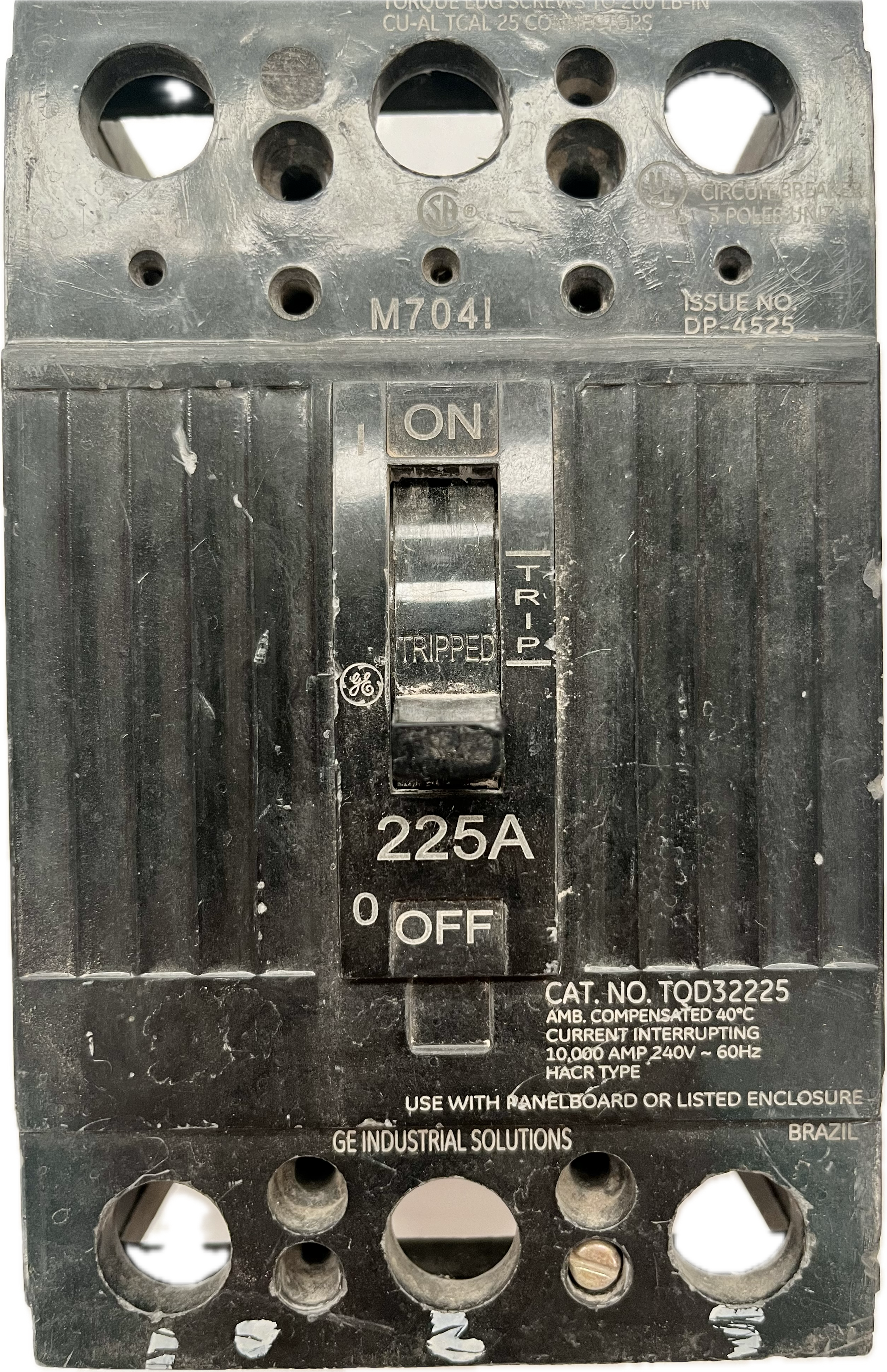 Featured image for “THQD32225WL Interruptor 225A MARCA GE”