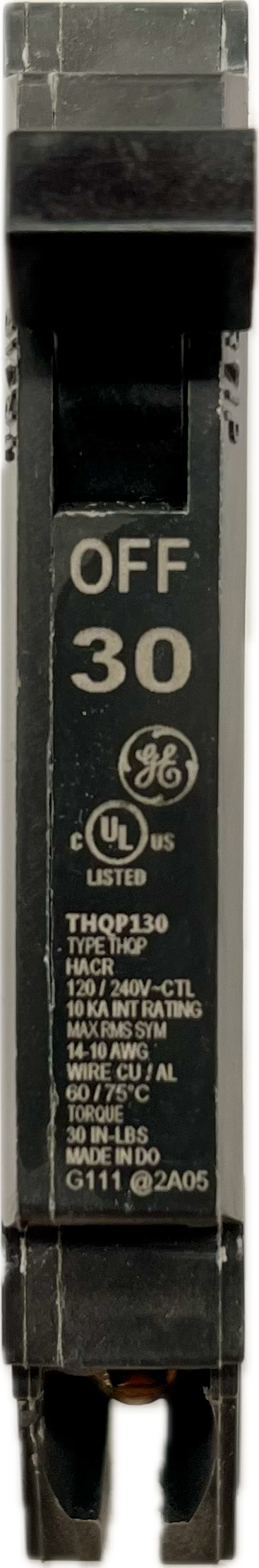 Featured image for “THQP130 Interruptor 1P 30A 120V GE”