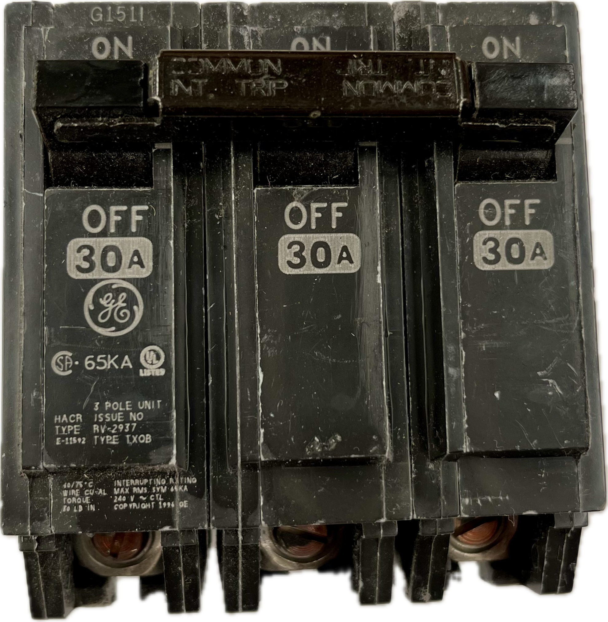 Featured image for “TXQB 32030 Interruptor 65KIC 30AMP 240V 30AMP GE”