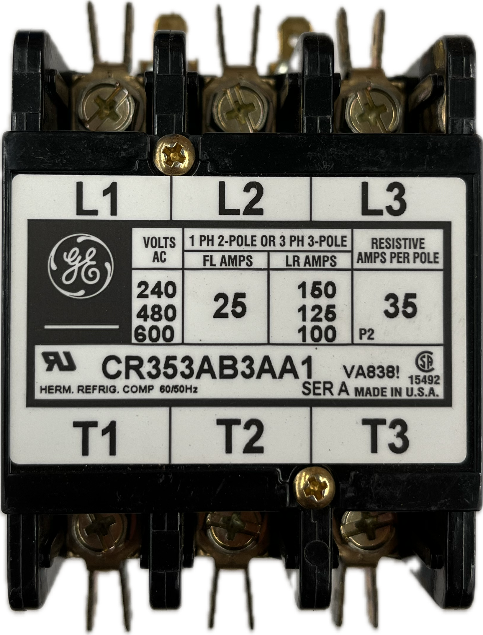 Featured image for “CR353AB3AA1 Contactor GE”